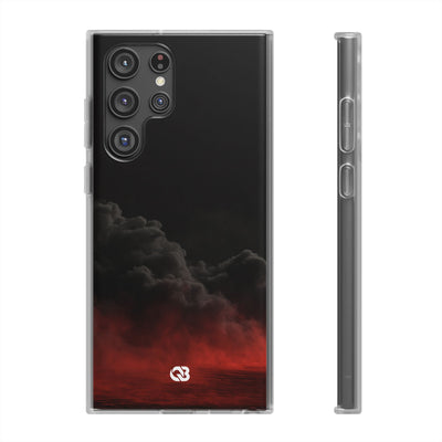 Crimson Fog Void · Lite Phone Case for Samsung · Black