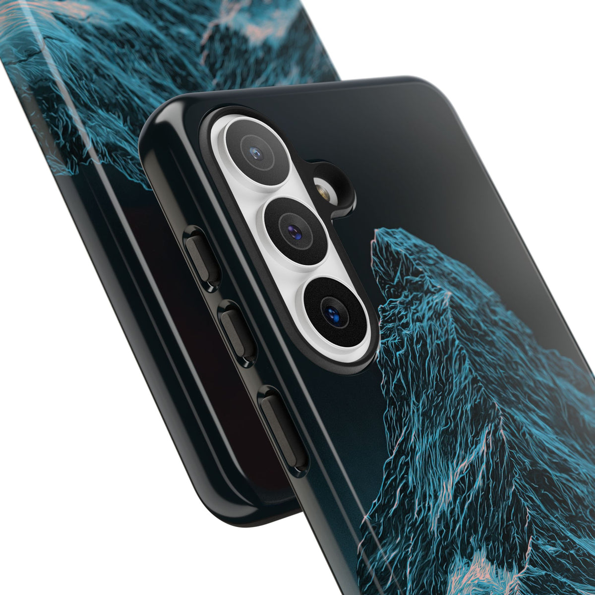 Glacial Alpine Peak · Tough Phone Case for Samsung · Blue