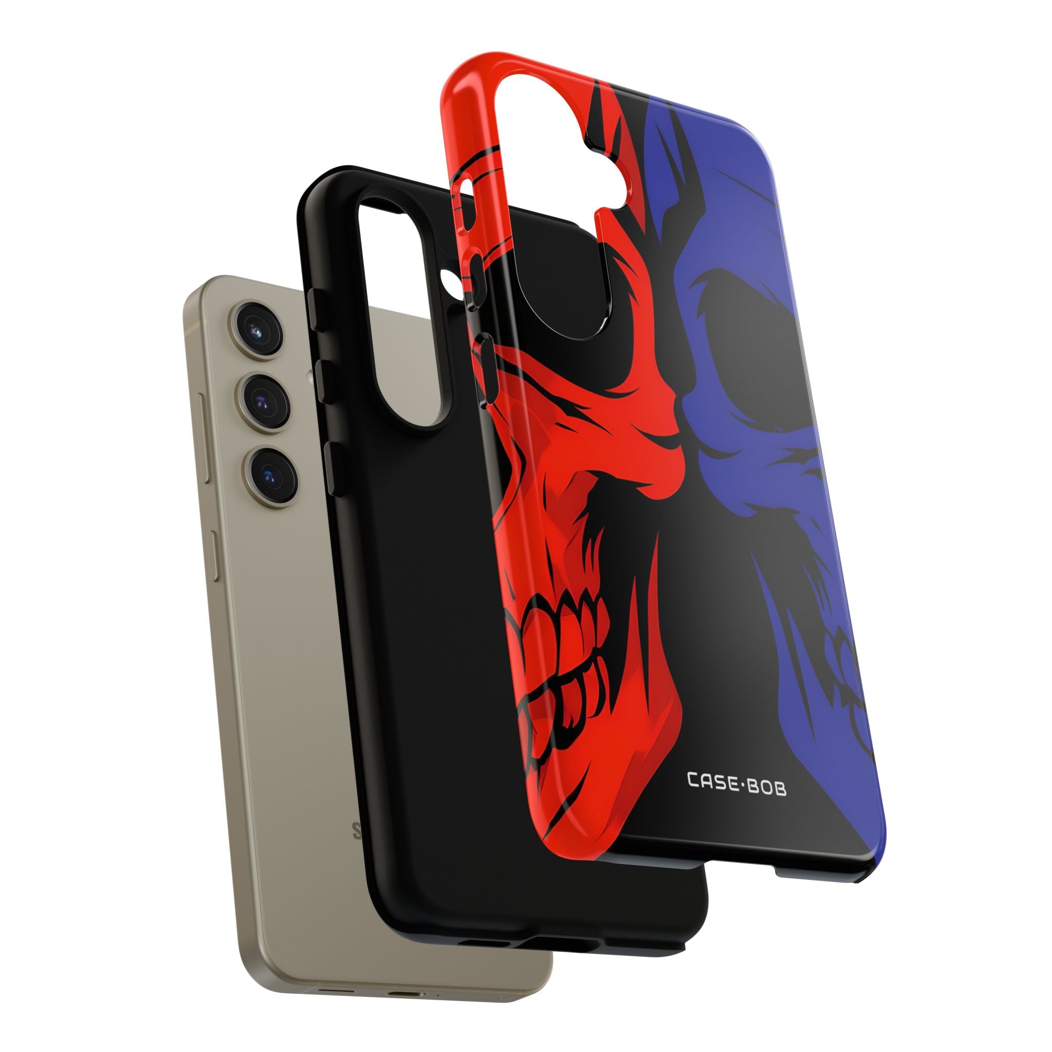 Skull Clash Samsung S24 Case - Tough