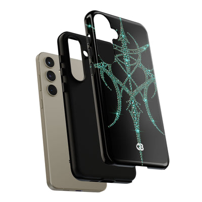 Teal Cyber Sigil · Tough Phone Case for Samsung · Teal