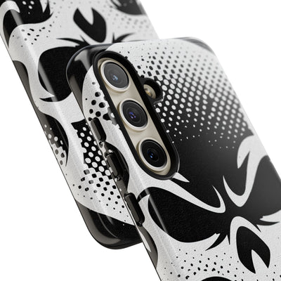 Phantom Halftone · Tough Phone Case for Samsung · Black