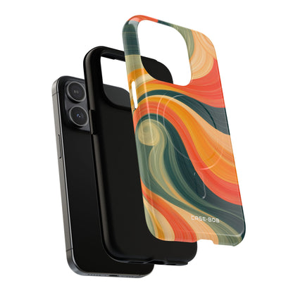 Swirling Ember iPhone 15 Pro Case - Tough+