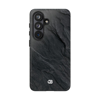 Dark Slate Strata · Tough Phone Case for Samsung · Black