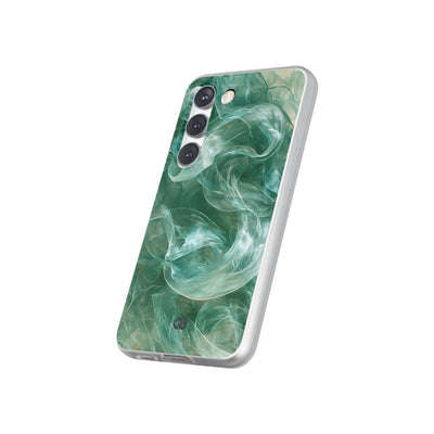 Translucent Aqua Flow · Lite Phone Case for Samsung · Teal
