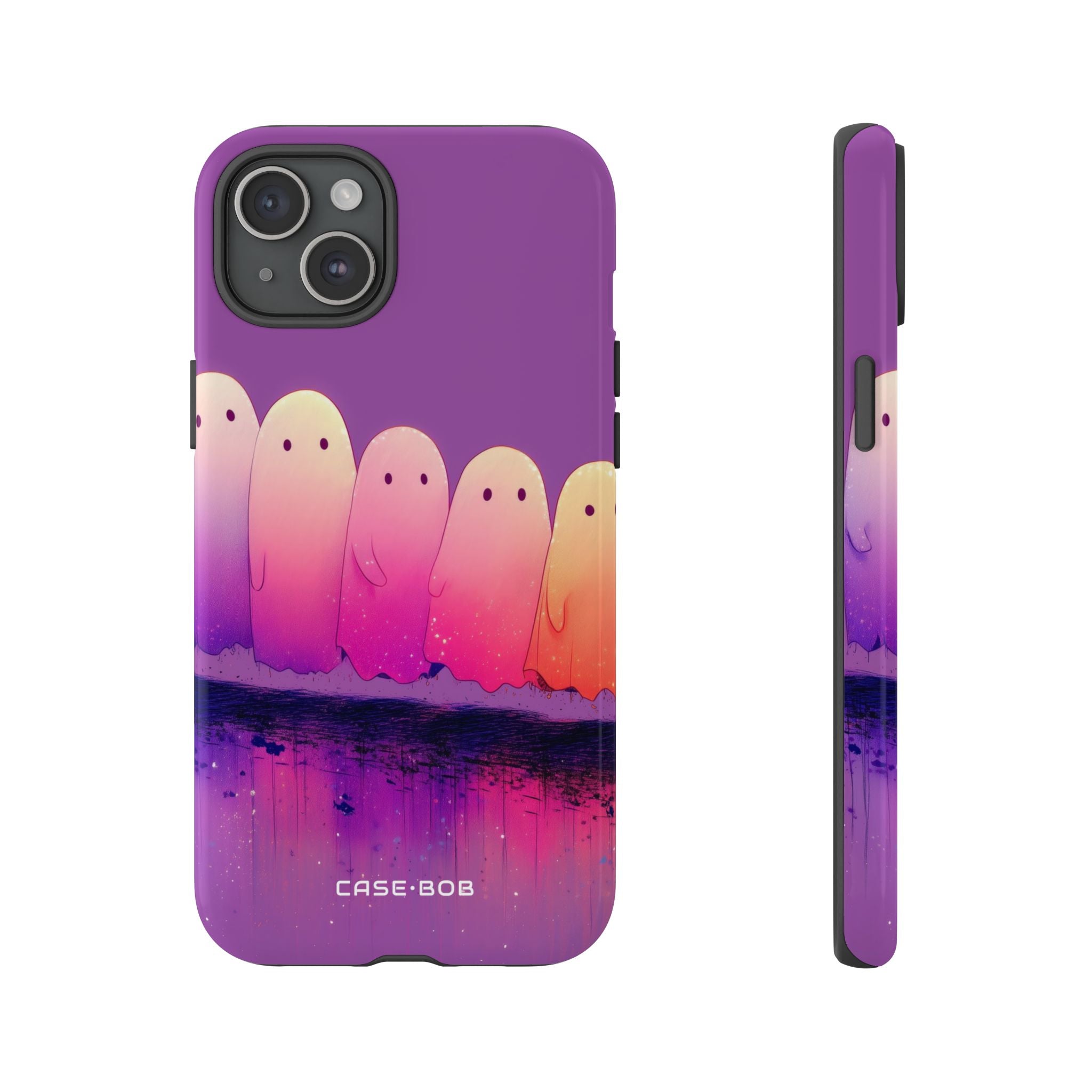 Ghost Glow iPhone 15 Plus Cover - Tough