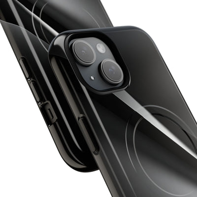 Obsidian Ridge · Tough 2.0 Magnetic Phone Case for iPhone · Black