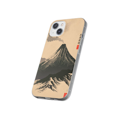 Beige Lite Phone Case for iPhone - Obsidian Ink Summit