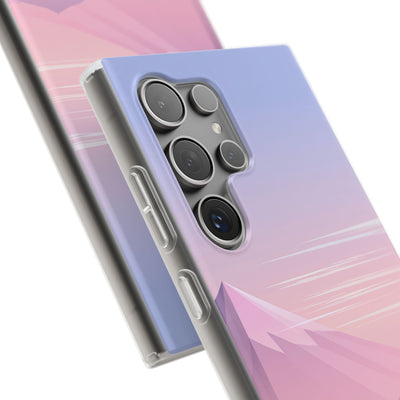 Purple Lite Phone Case for Samsung - Lavender Alpine Dawn