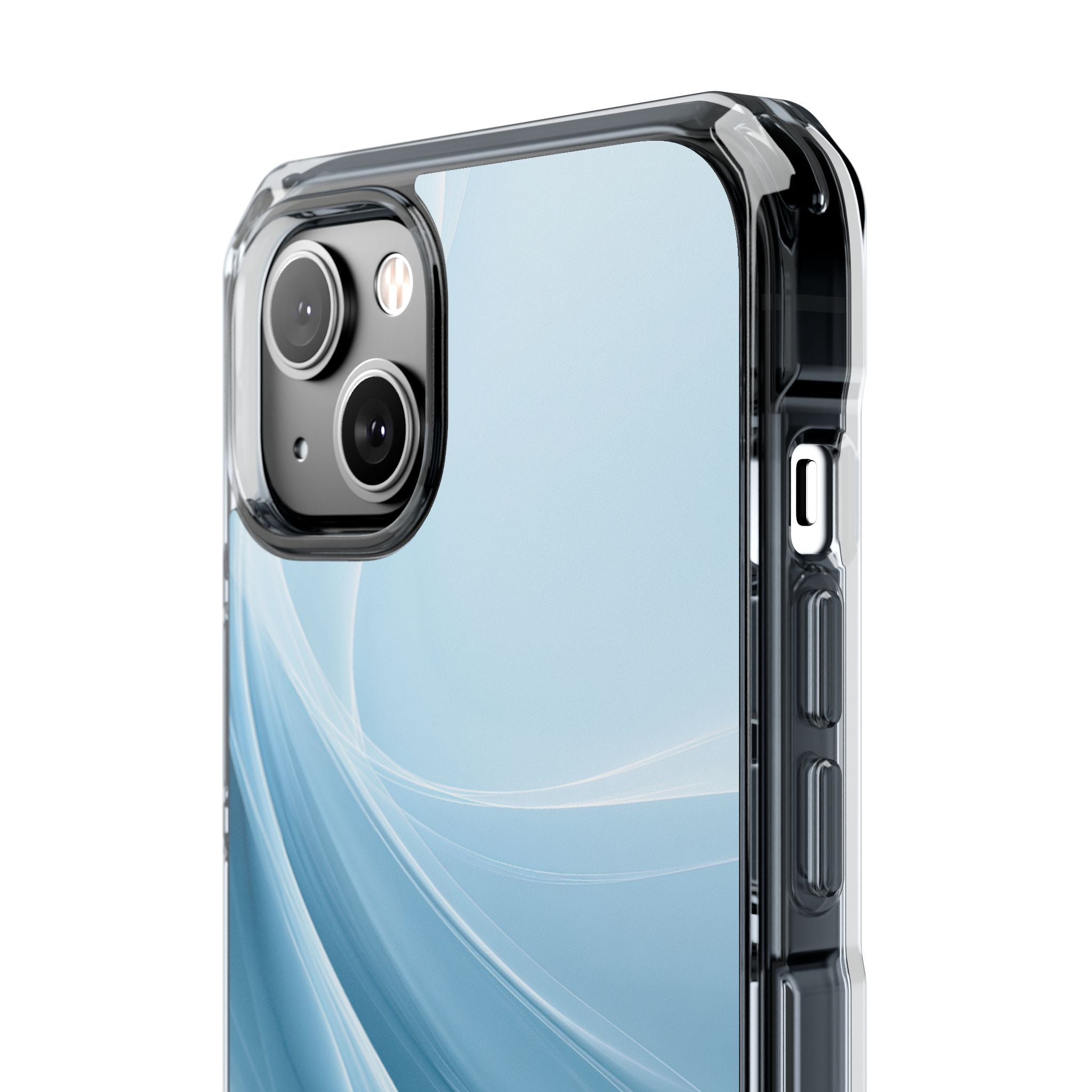 Blue Impact MagSafe Phone Case for iPhone - Arctic Silk Drift