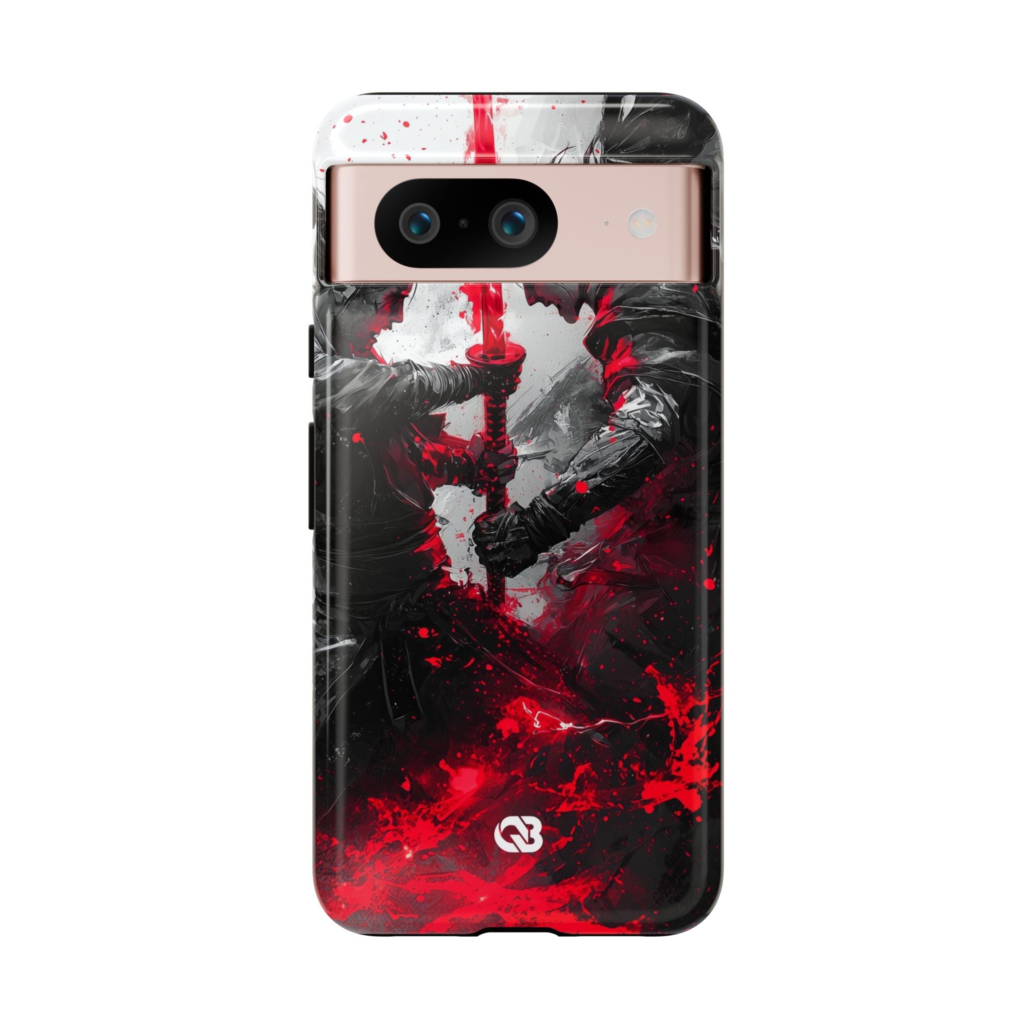 Shattered Crimson Duel · Tough Phone Case for Google Pixel