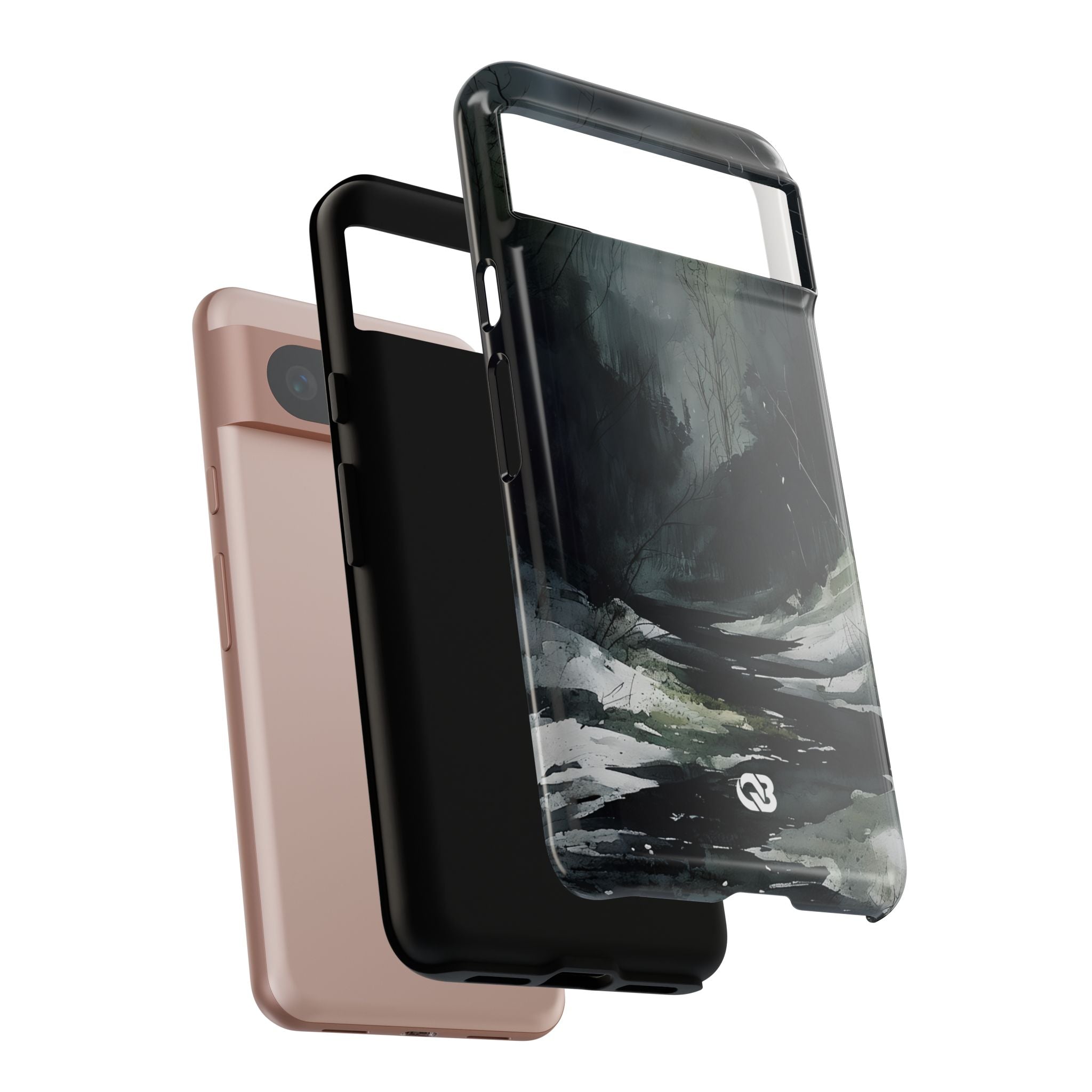 Midnight Winter Hollow · Tough Hoesje voor Google Pixel