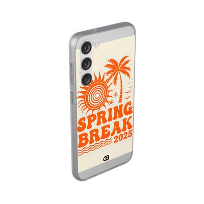 Retro Orange Tide · Soft Handyhülle für Samsung