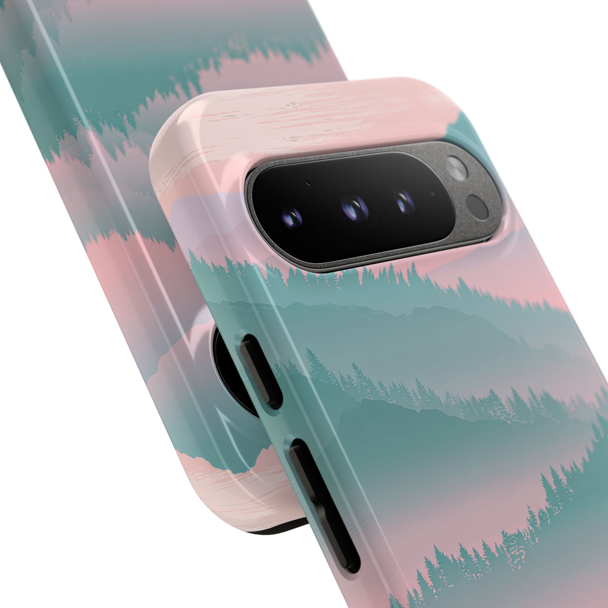 Teal Tough Phone Case for Google Pixel - Alpine Mist Teal