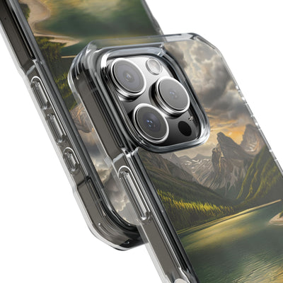 Gilded Mountain Lake · Impact Custodia per iPhone · Magsafe