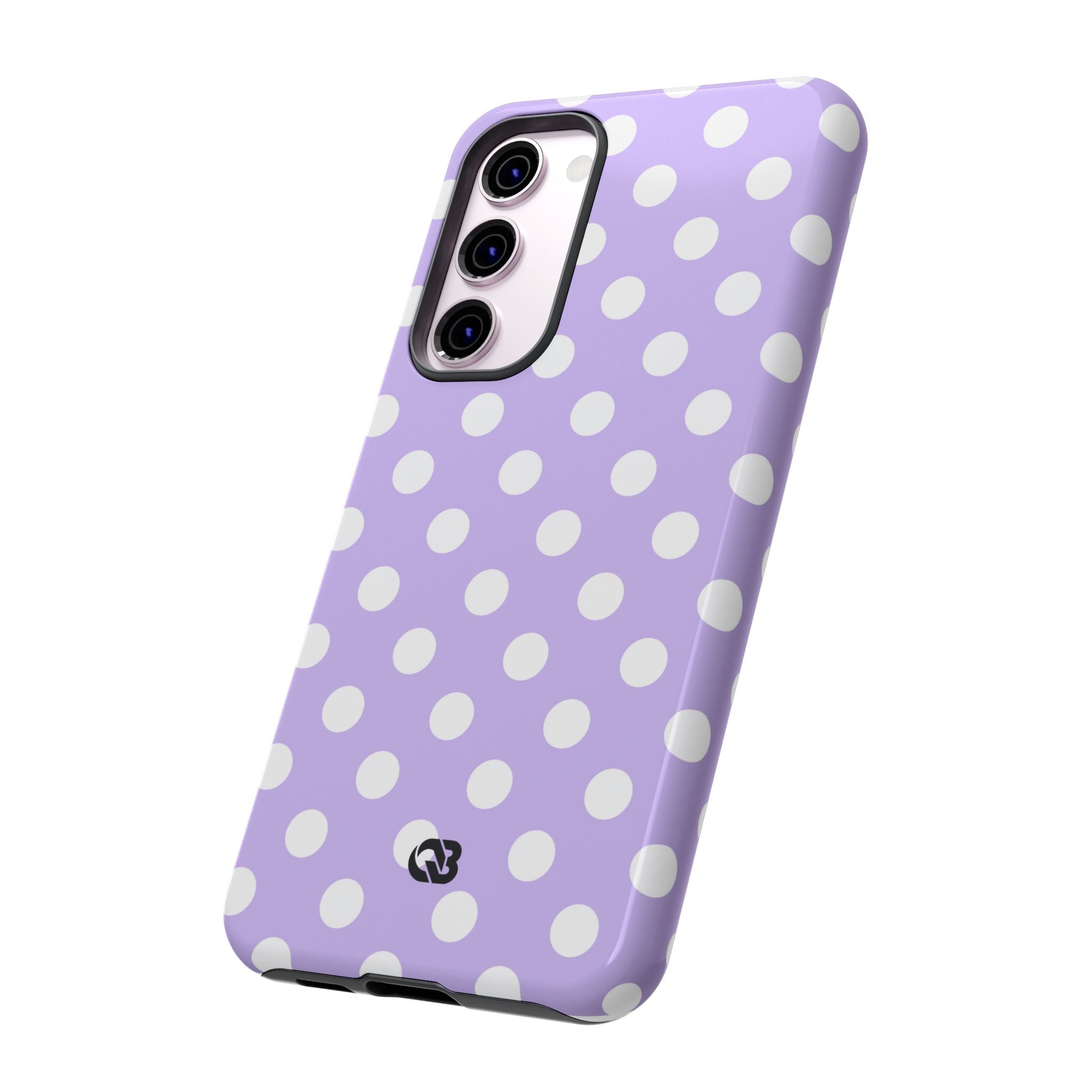 Lavender Polka Grid · Tough Θήκη για Samsung