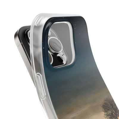 Midnight Cabin Glow · Soft Phone Case for iPhone