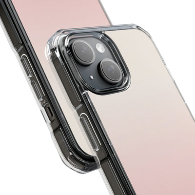 Pink Impact MagSafe Phone Case for iPhone - Frosted Blush Horizon