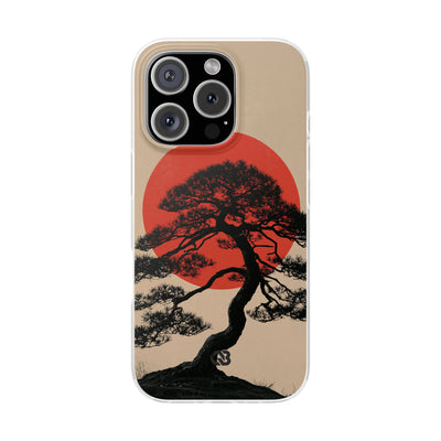 Crimson Pine Solitude · Lite Phone Case for iPhone ·  Beige