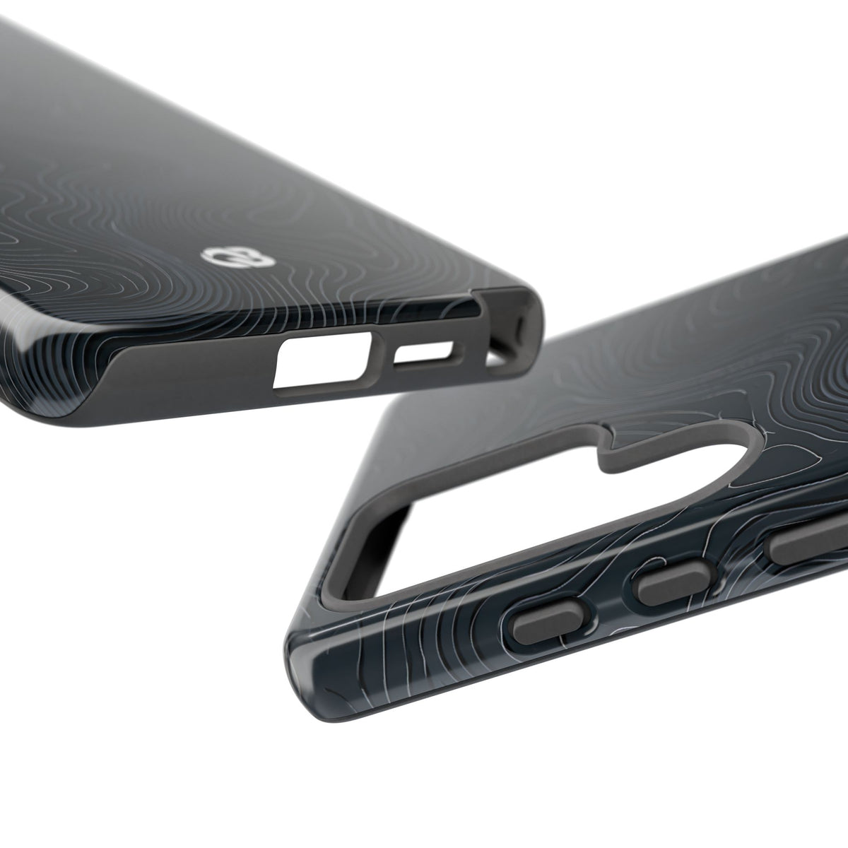 Obsidian Elevation · Tough Phone Case for Samsung · Black