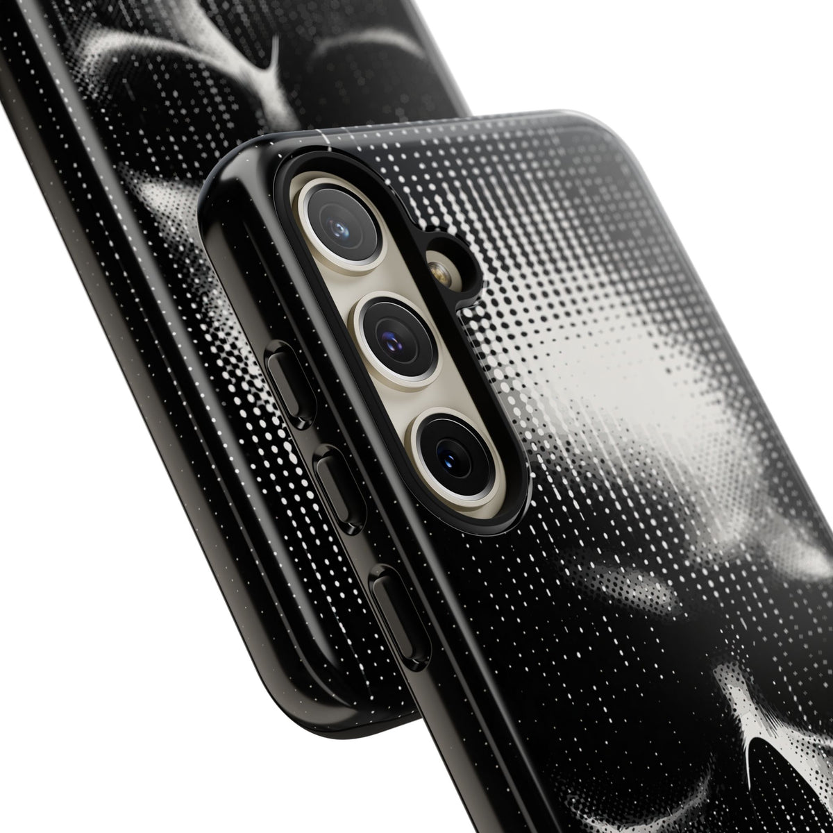 Raster Phantom · Tough Phone Case for Samsung · Black