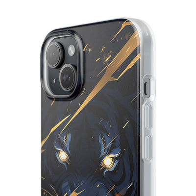Obsidian Gold Predator · Soft Coque de téléphone pour iPhone