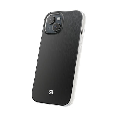 Black Lite Phone Case for iPhone - Brushed Obsidian Slate