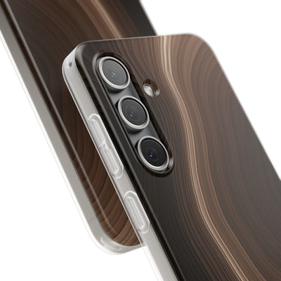 Brown Lite Phone Case for Samsung - Bronzed Canyon Relief