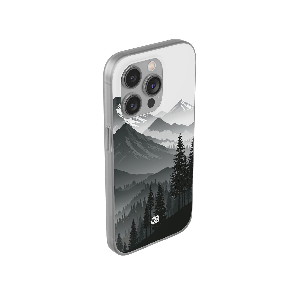 Alpine Horizon · Lite Phone Case for iPhone ·  Black