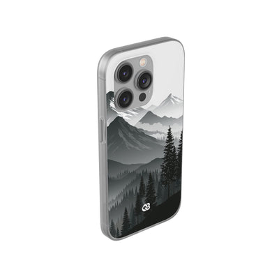 Alpine Horizon · Lite Phone Case for iPhone ·  Black