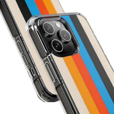 Retro Racing Stripes · Impact Custodia per iPhone · Magsafe