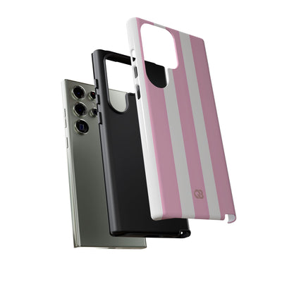 Soft Pink Stripe · Tough Phone Case for Samsung