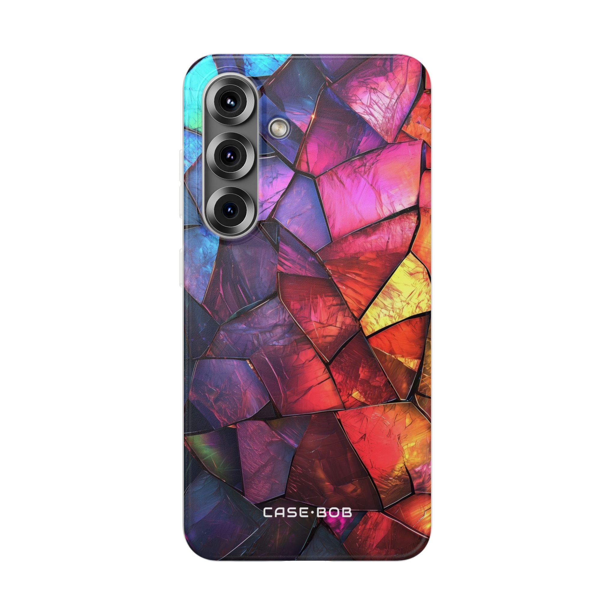 Cracked Prism Samsung S25 Case - Soft