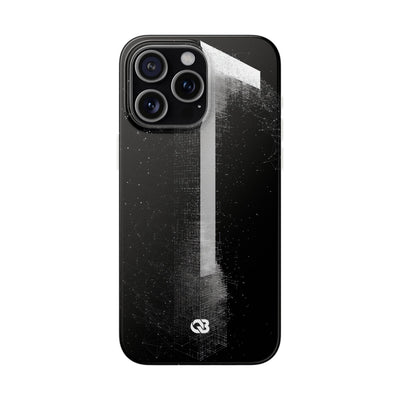 Black Lite Phone Case for iPhone - Vector Core Monolith