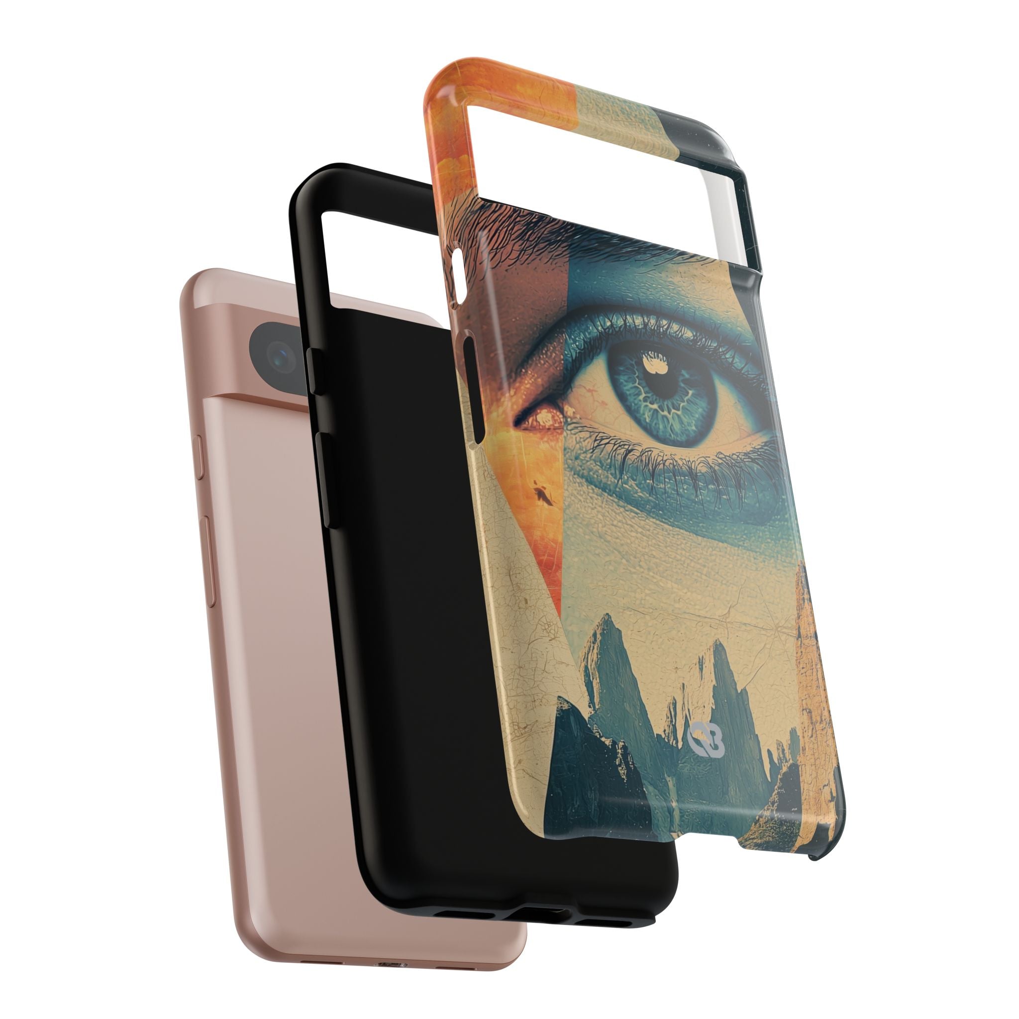 Fragmented Peak Gaze · Tough Phone Case for Google Pixel