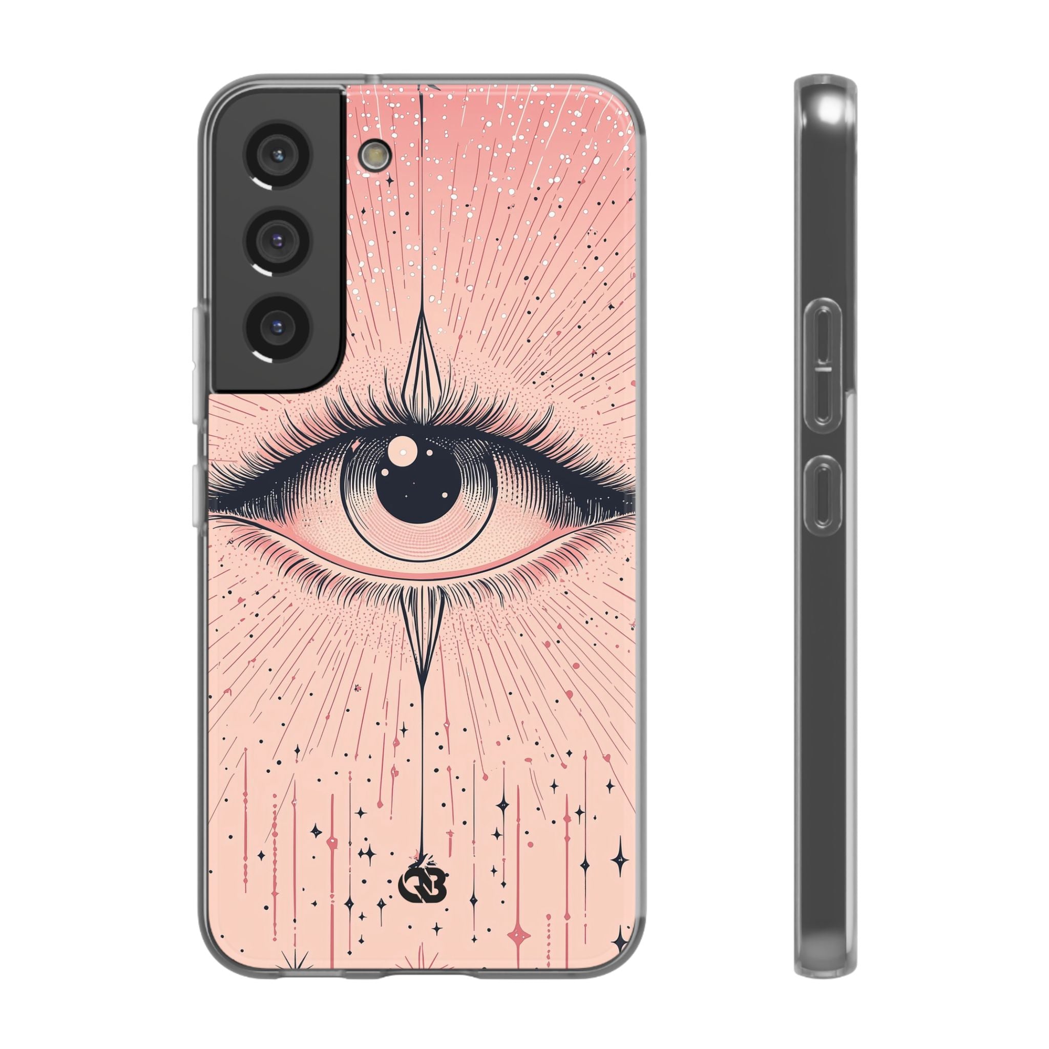 Obsidian Cosmic Gaze · Soft Phone Case for Samsung