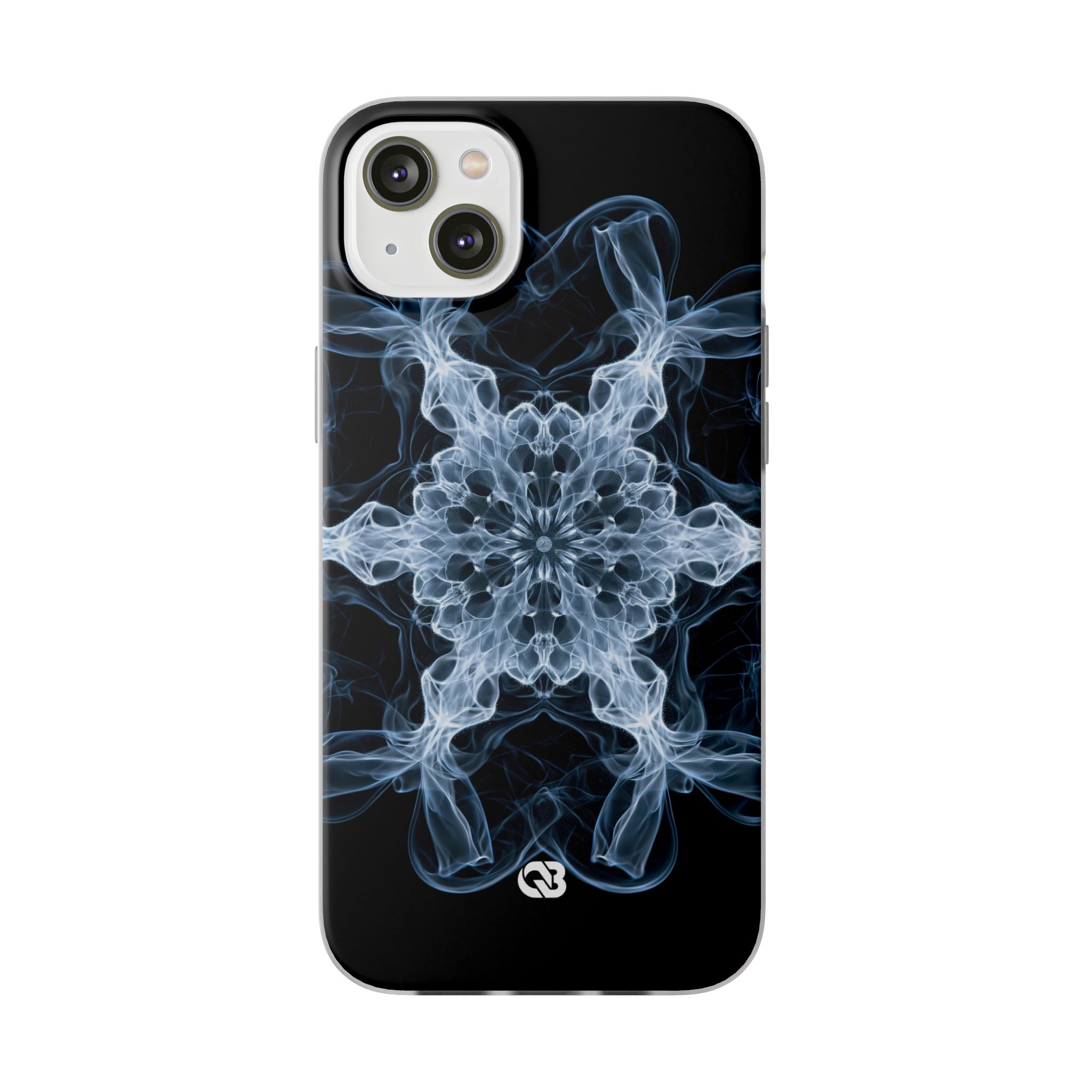 Blue Lite Phone Case for iPhone - Glacial Smoke Crown