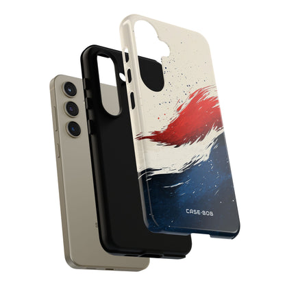 Red Surge Samsung S24 Case - Tough