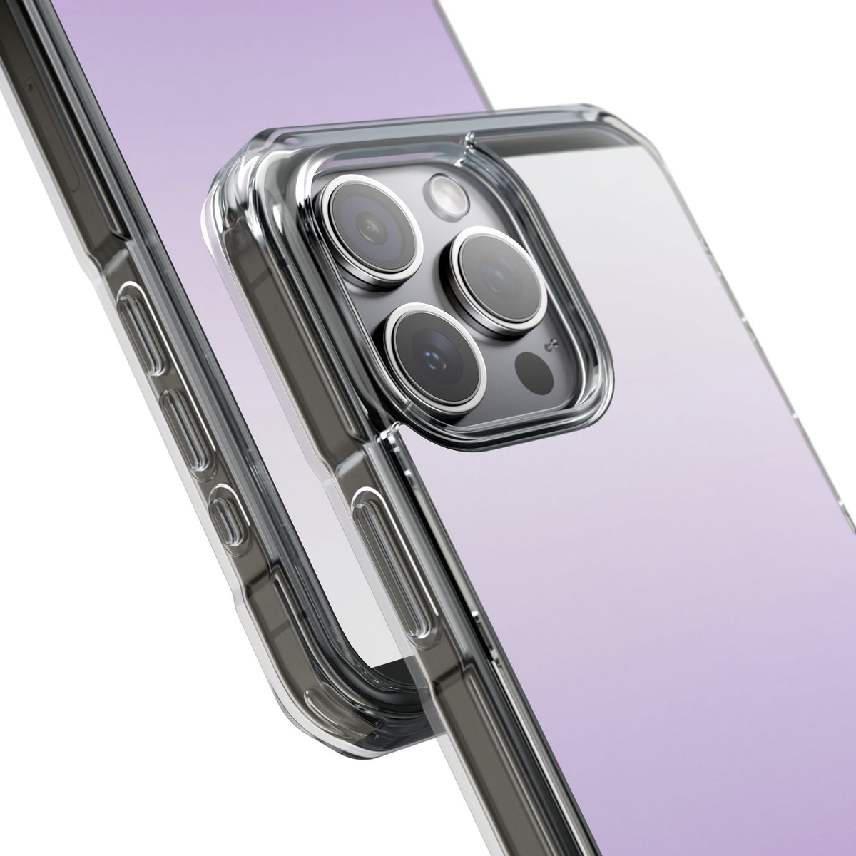 Soft Lilac · Clear Impact Magnetic Phone Case for iPhone · Purple