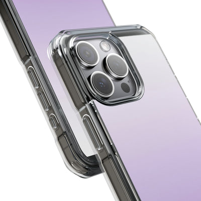 Soft Lilac · Clear Impact Magnetic Phone Case for iPhone · Purple