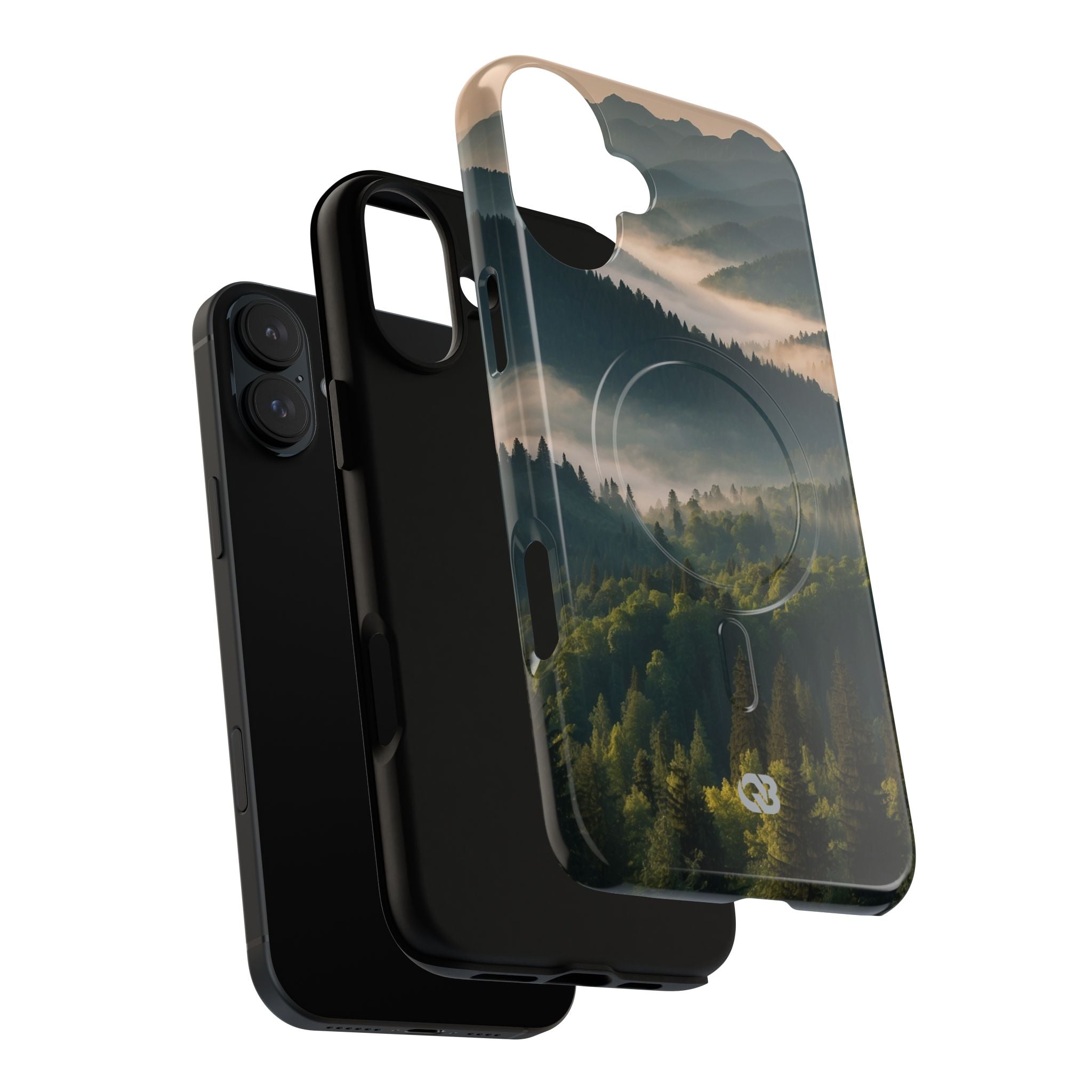 Foggy Mountain Ridge · Tough+ Hoesje voor iPhone · Magsafe