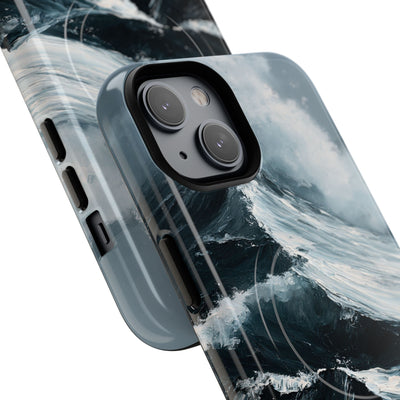 Nordic Swell · Tough 2.0 Magnetic Phone Case for iPhone · Blue