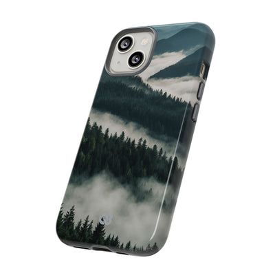 Misty Pine Peaks · Tough Phone Case for iPhone