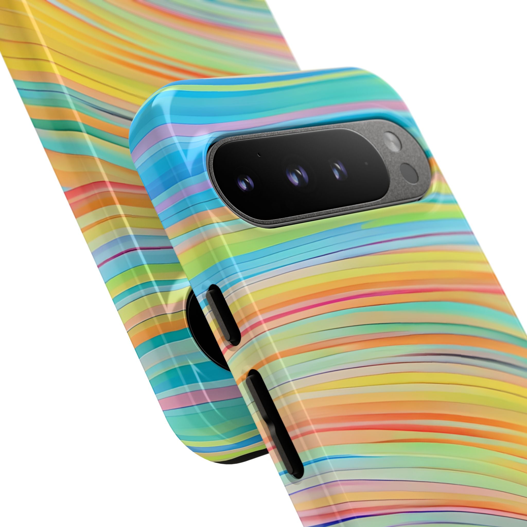 Prism Ribbon Flux · Tough Phone Case for Google Pixel
