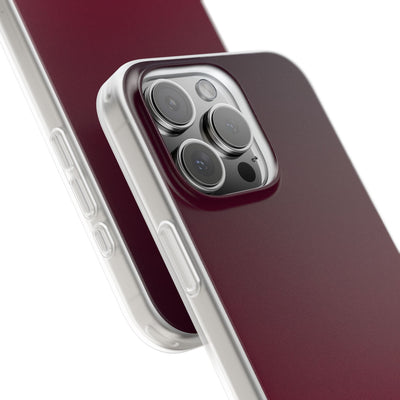 Red Lite Phone Case for iPhone - Deep Sangria Gradient