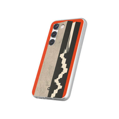 Orange Lite Phone Case for Samsung - Orange Monolith Rift