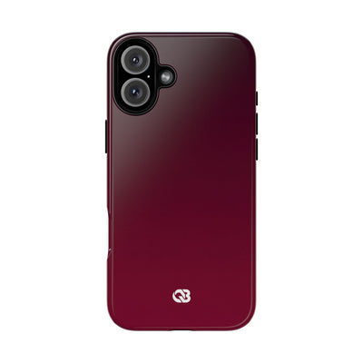Bordeaux Spectrum · Tough Phone Case for iPhone · Red