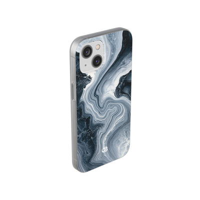 Suminagashi Ink Flow · Lite Phone Case for iPhone ·  Grey