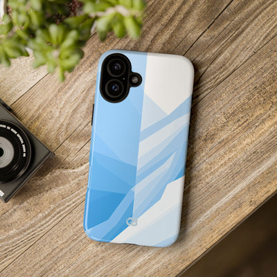 Blue Tough Phone Case for iPhone - Arctic Glacial Ridge