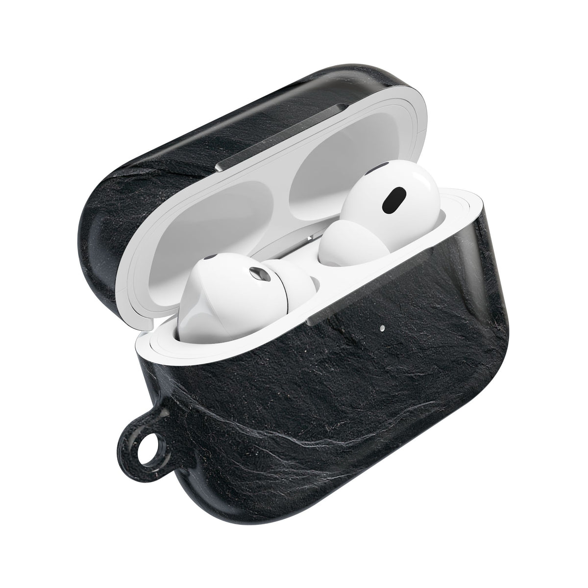 Dark Slate Strata · Hard Case for AirPods & AirPods Pro · Black