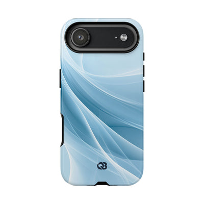 Glacial Ridge Contours · Tough Phone Case for iPhone · Blue